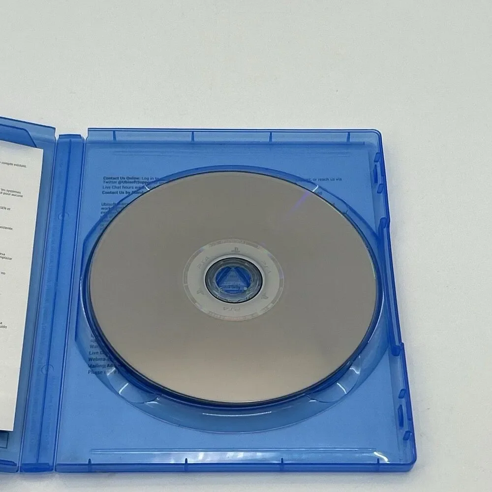 Trials Rising Gold Edition Sony PlayStation 4 PS4 Game Disc Case & Sticker Book